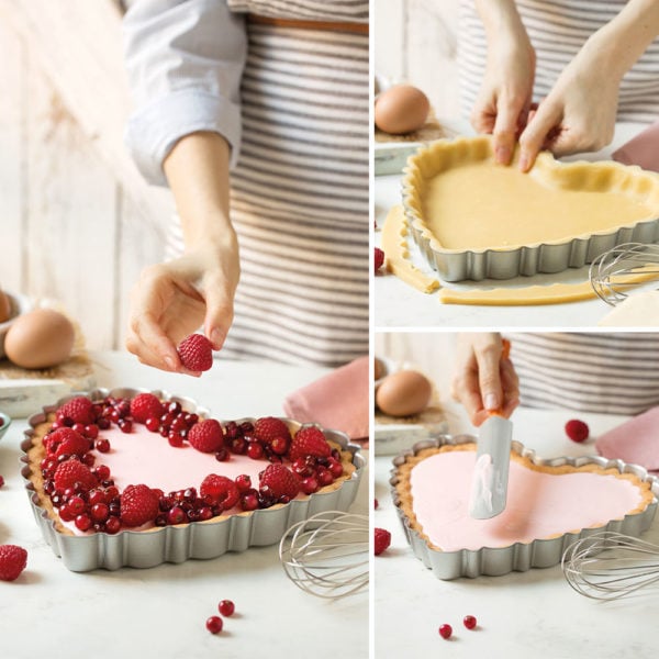 Moule à tarte - Coeur (25cm)