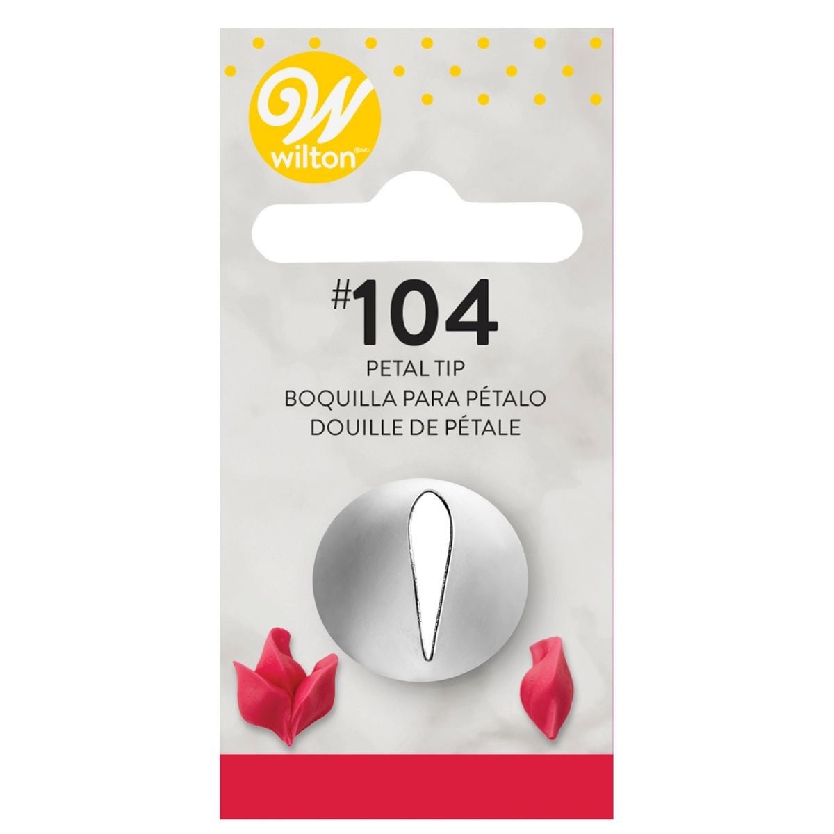 Douille #104 Pétale Cardé