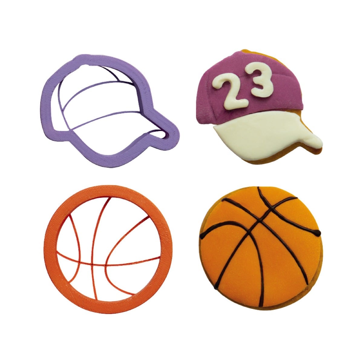 Emporte pièces - Basket (2pcs)