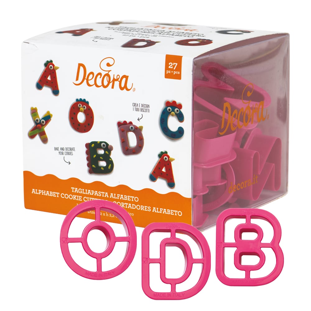 Emporte pièces - Alphabet (27pcs)