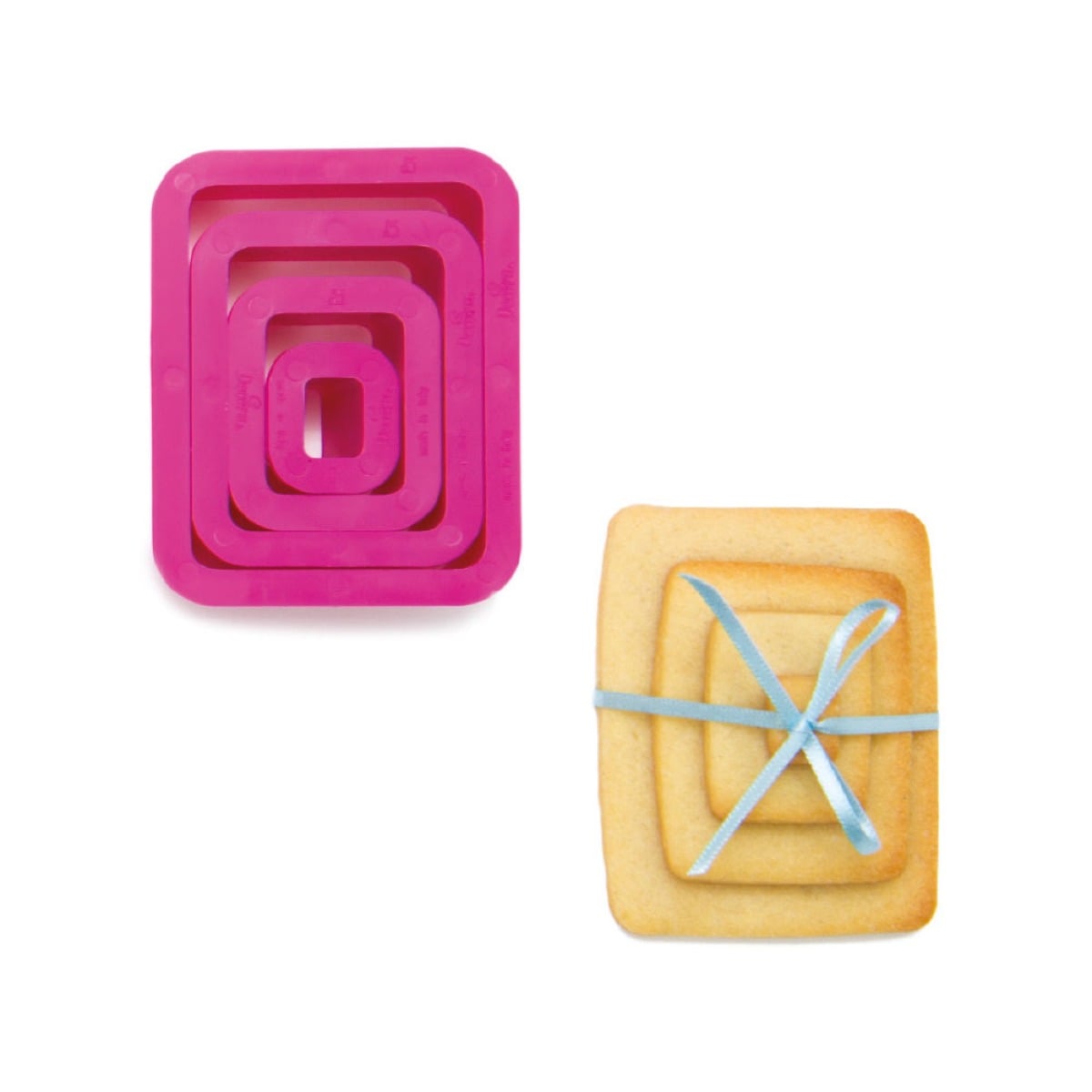 Emporte pièces - Rectangulaire (4pcs)