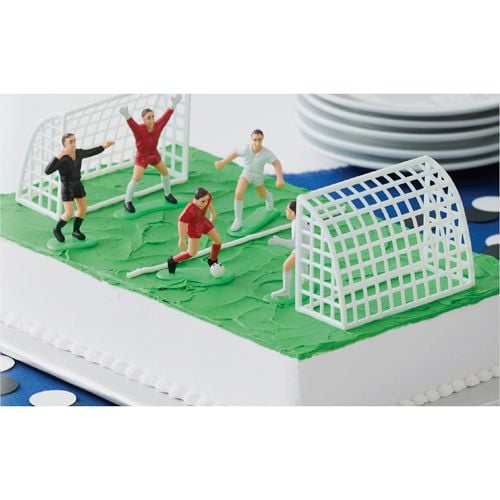 Décoration de gâteau - Foot (7pcs)