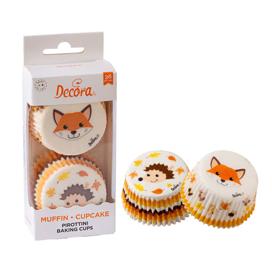 Caissettes à cupcakes - Amis de la forêt (36pcs)