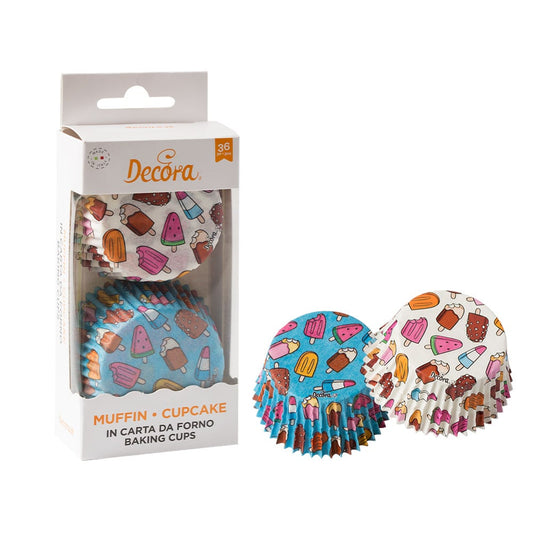 Caissettes à cupcake - Glaces