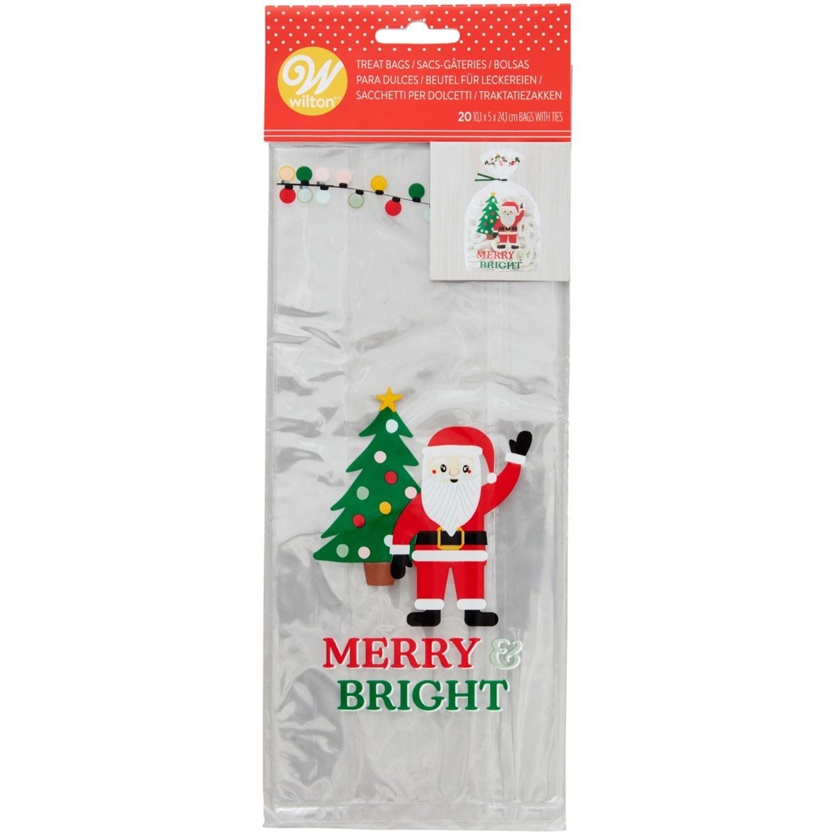 Sachets à biscuits - Merry & Bright (20pcs)
