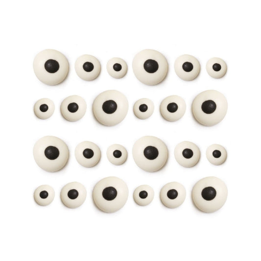 Décors en sucre - Yeux assortis (30pcs)