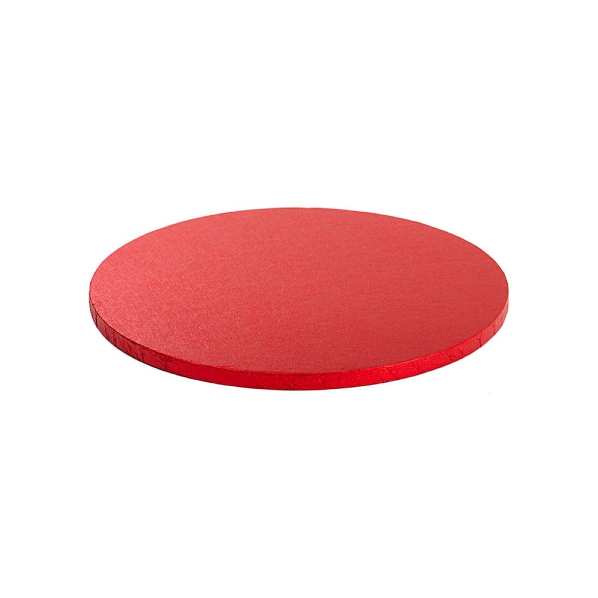 Plateau Rond Rouge 30cm (12mm)