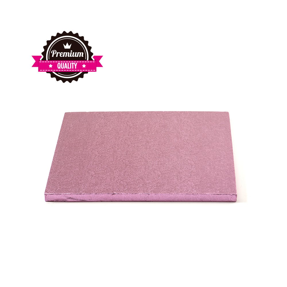 Plateau Carré Rose Clair (12mm)