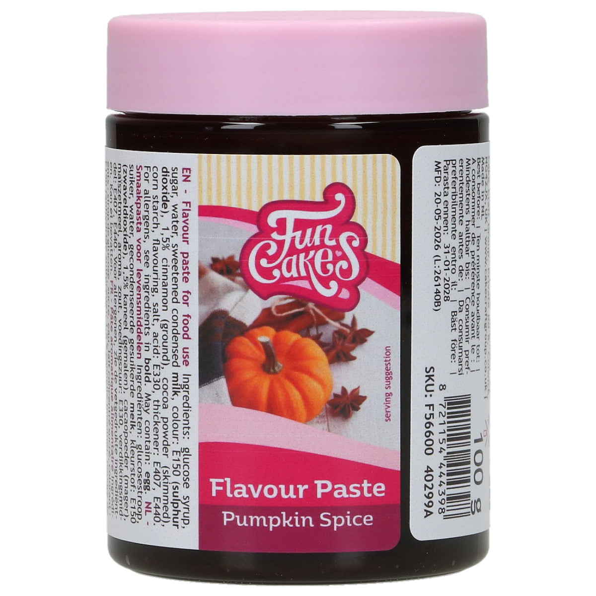 Pâte aromatisante - Pumpkin Spice (100g)