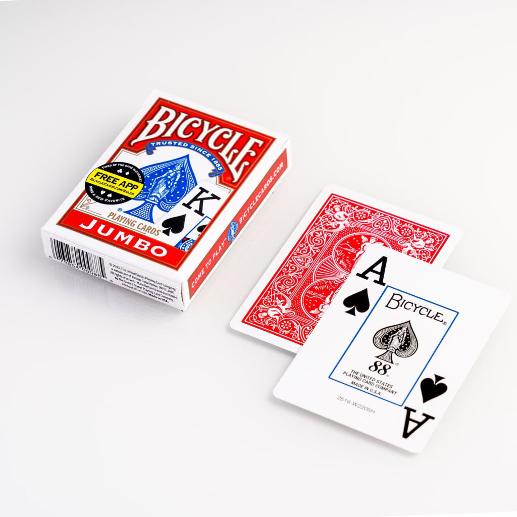 Bicycle Jumbo Playing Cards - Rider Back 2-Pack