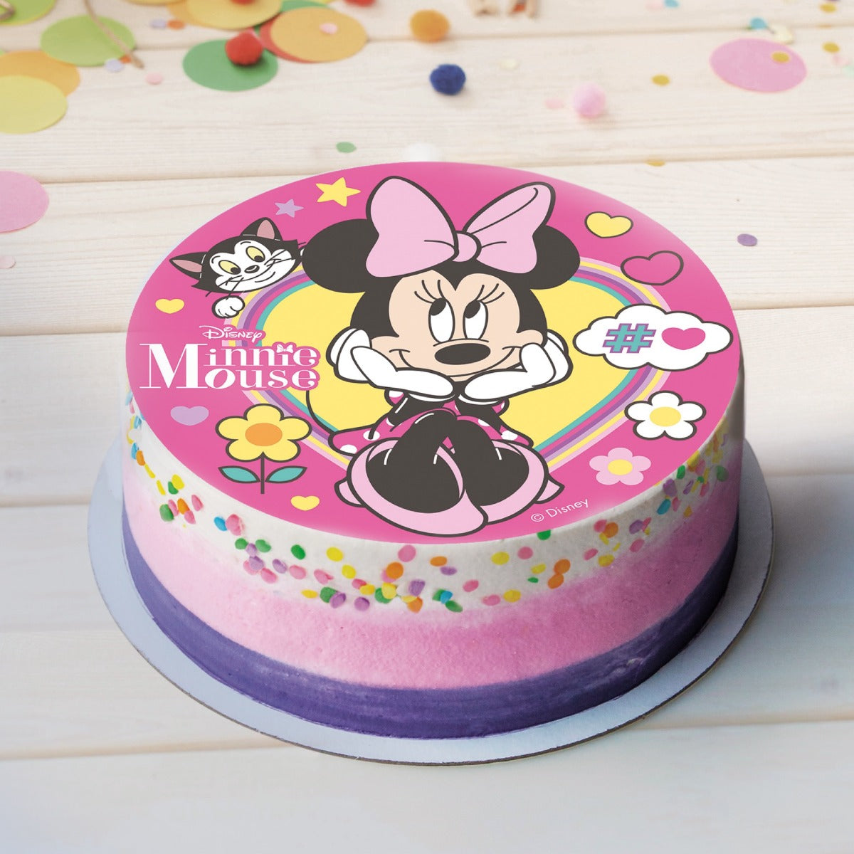 Disque comestible - Minnie Mouse (20cm)