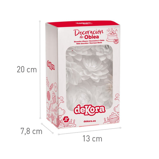 Fleurs Blanches Ø5.5cm (18pcs)