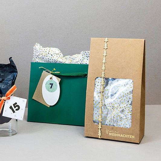 Sacs en papier avec fenêtre