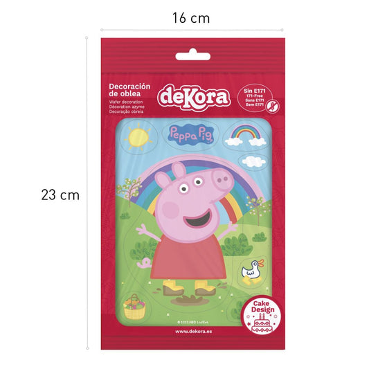 Décorations comestibles - Peppa Pig