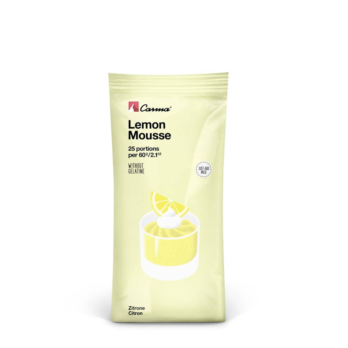 Préparation pour Mousse au citron