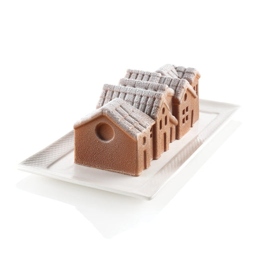 Moule en Silicone - Winter village