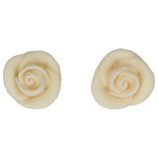 Almond Paste Roses - White (6pcs)
