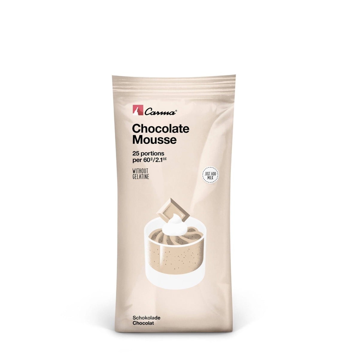 Préparation pour Mousse au chocolat foncé