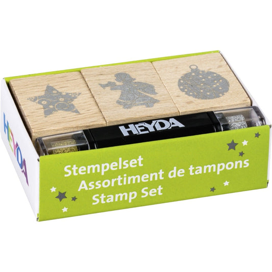 Assortiment de tampons à motifs - Noël (3pcs)