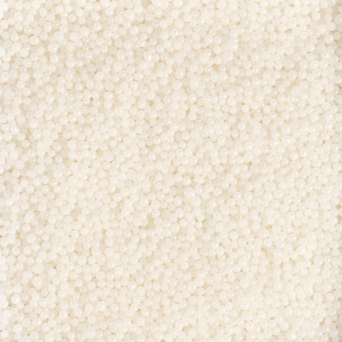 Petites perles en sucre - Blanc Brillant (100g)