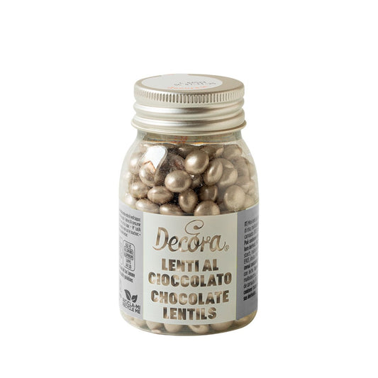 Lentilles en chocolat - Argent
