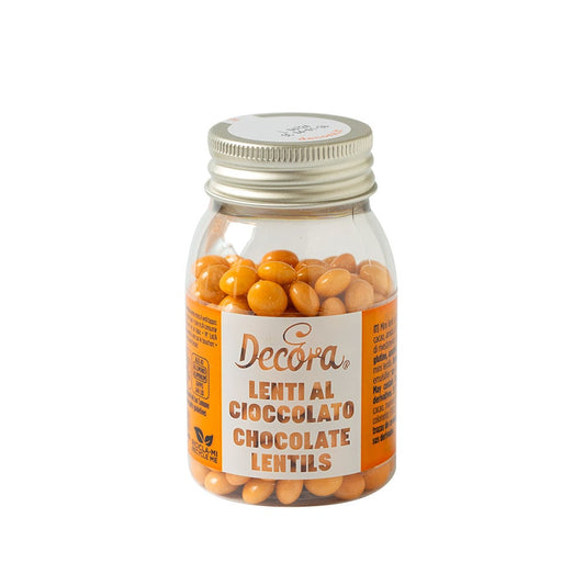 Lentilles en chocolat - Orange