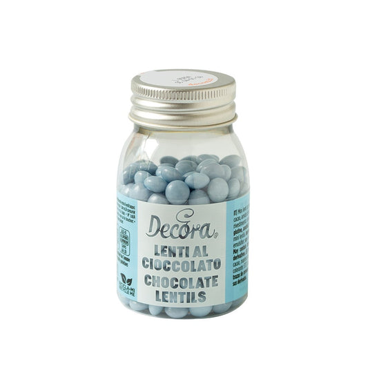 Lentilles en chocolat - Turquoise