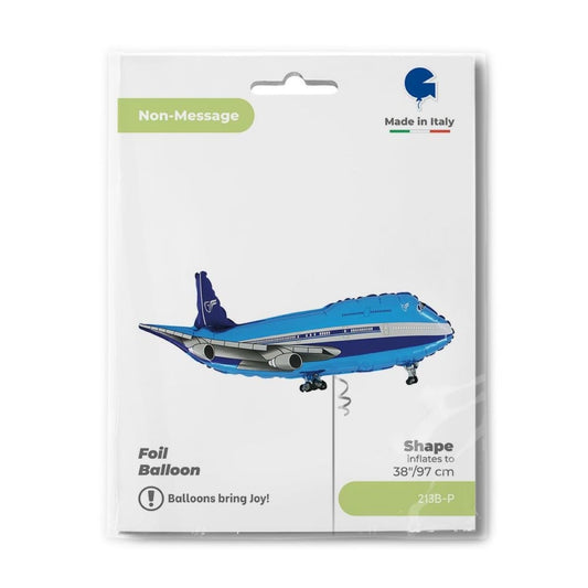 Ballon alu - Avion (97cm)