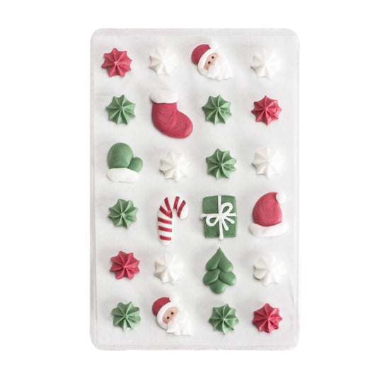 Décorations en sucre - Noël (24pcs)