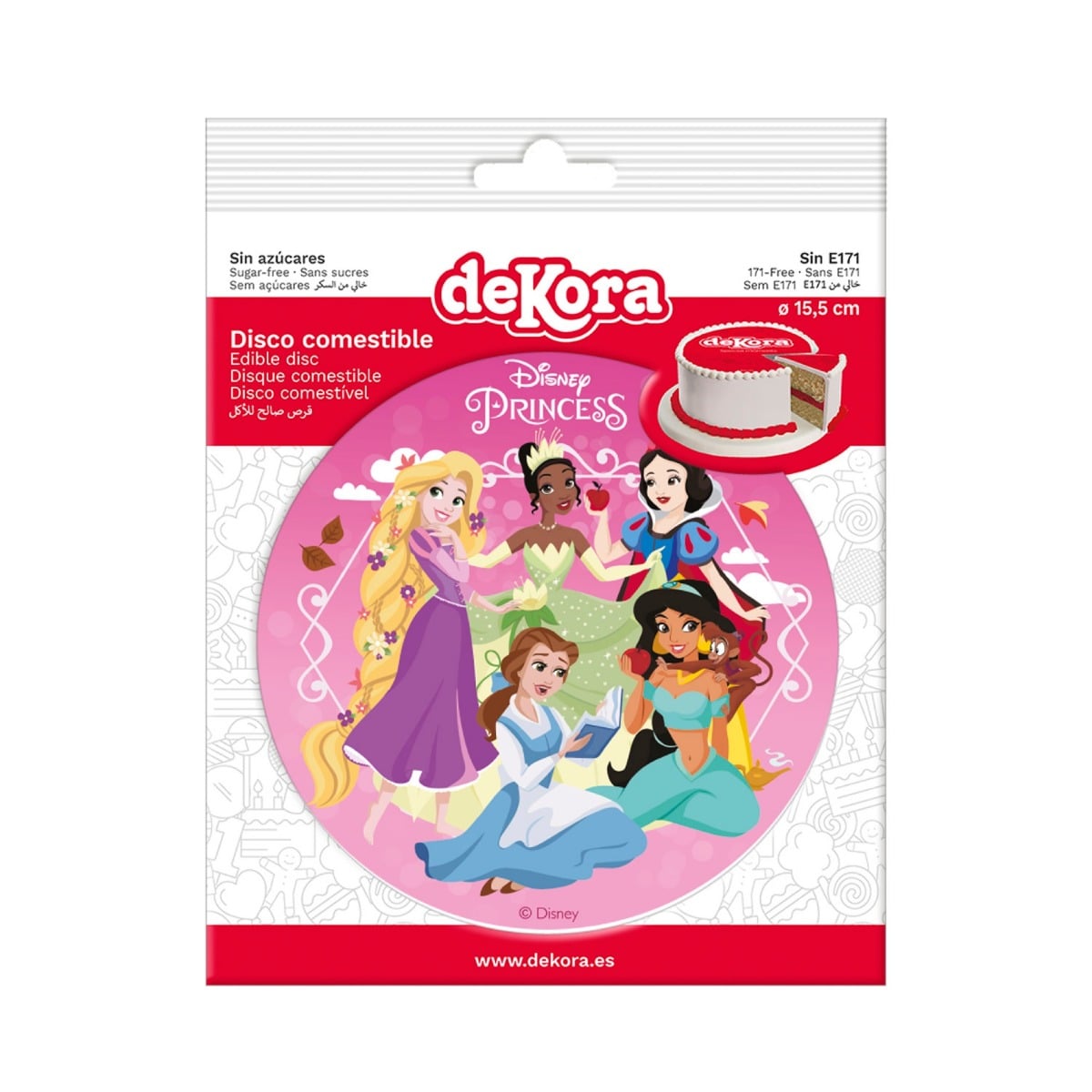 Disque comestible - Princesse