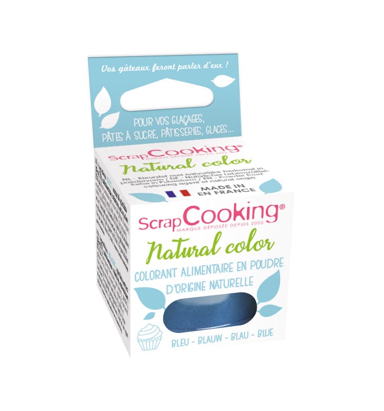 Colorant Bleu poudre naturelle