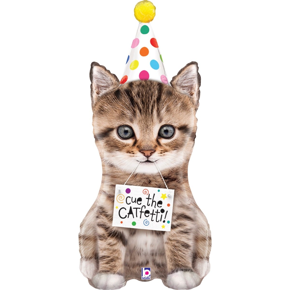 Ballon Alu - Chat (104cm)