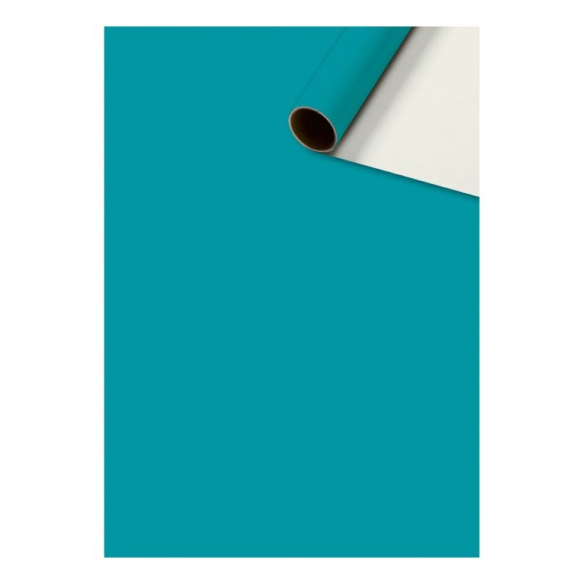 Papier Cadeau - Uni Turquoise (2m)