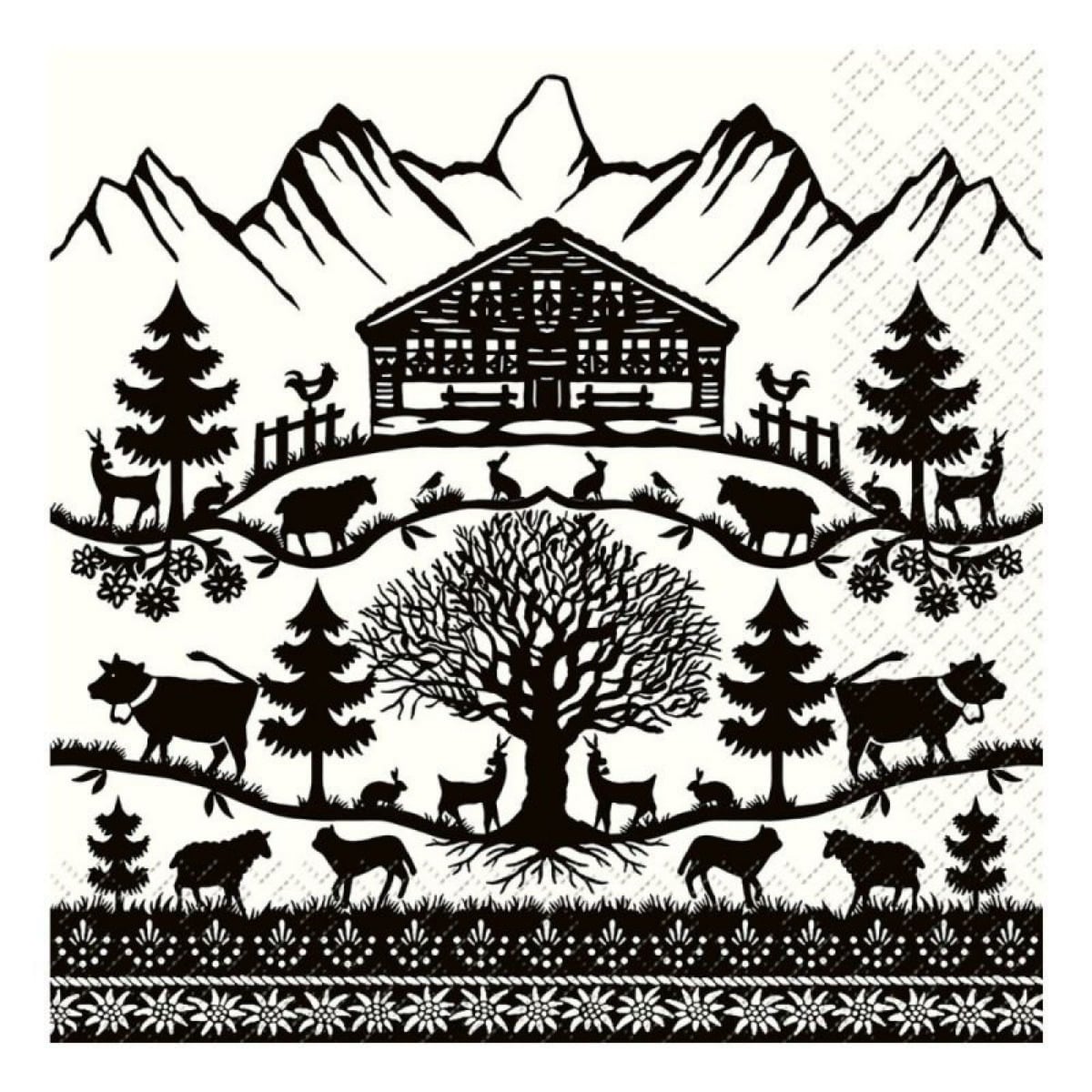 Serviette Wilma 33 x 33cm