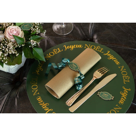 Serviettes Dorées Airlaid 40x40cm (20pcs)