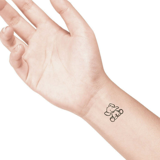 Pierre à tatouage temporaire S - Eléphant
