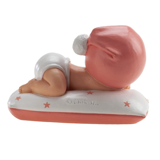 Cake Topper Baptême Fille endormie