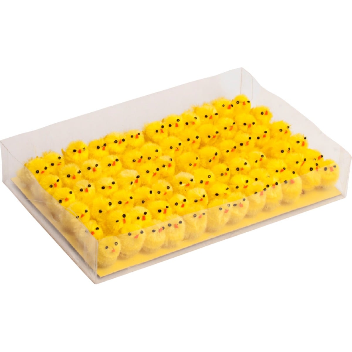 Décoration - Poussin de Pâques Jaune (12pcs)