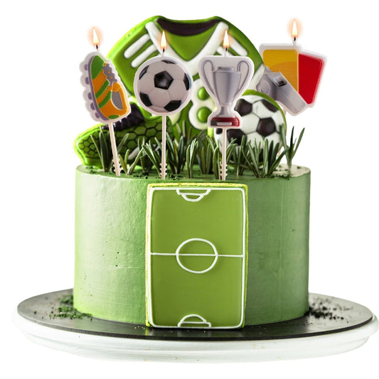 Bougies Football (4pcs)