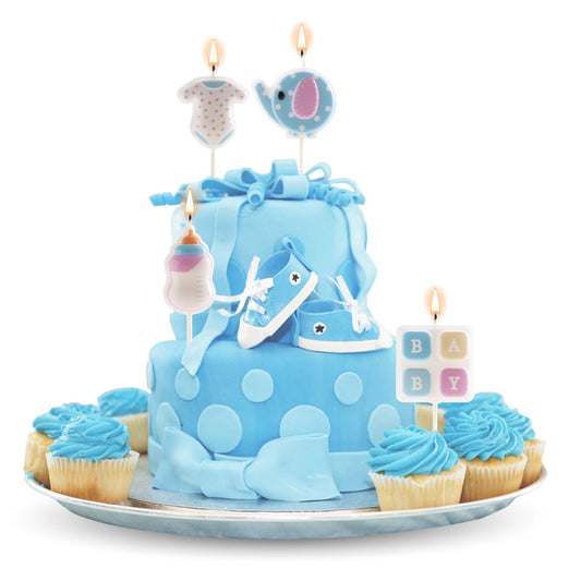 Bougies - Hello Baby (4pcs)