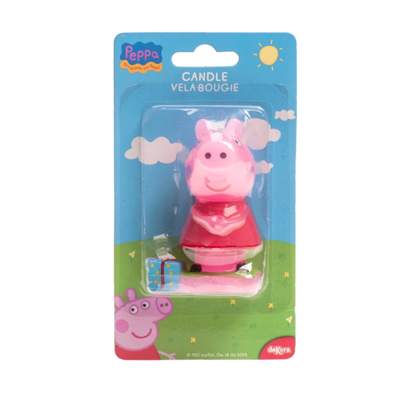 Bougie Peppa Pig 3D (7.5cm)