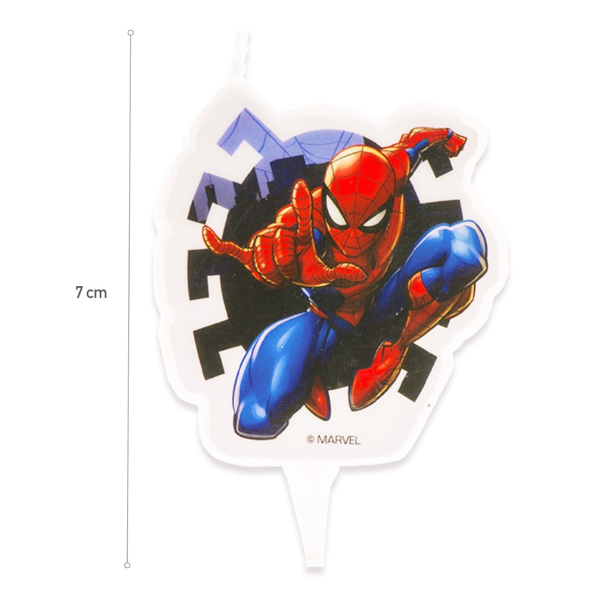 Bougie Spiderman (7cm)