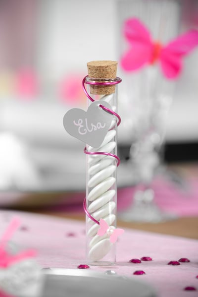 Eprouvette en verre 2.4x10cm (48pcs)