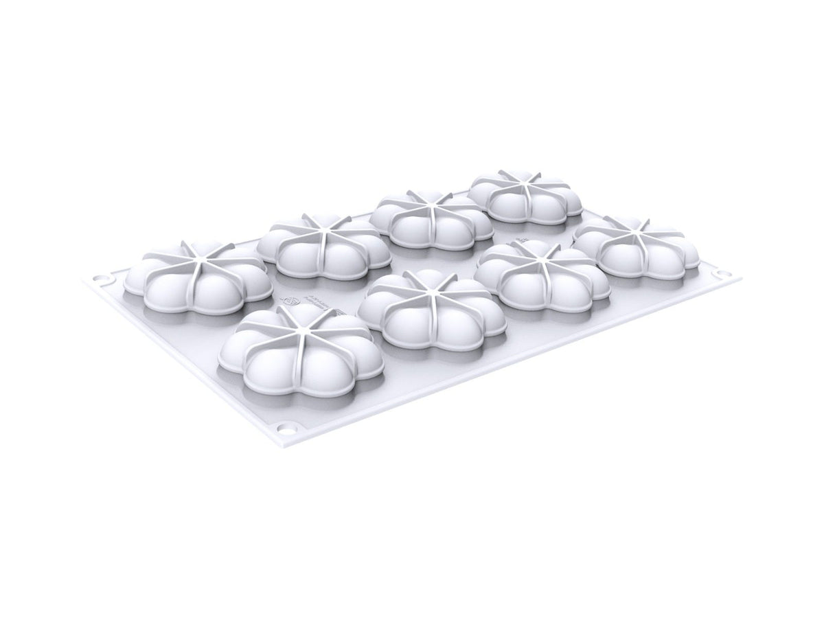 Moule en silicone Blossom fleur (8 x 45 ml)