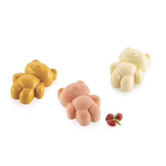 Silikomart Moule Teddy Bear XS 20 en silicone (18 empreintes)