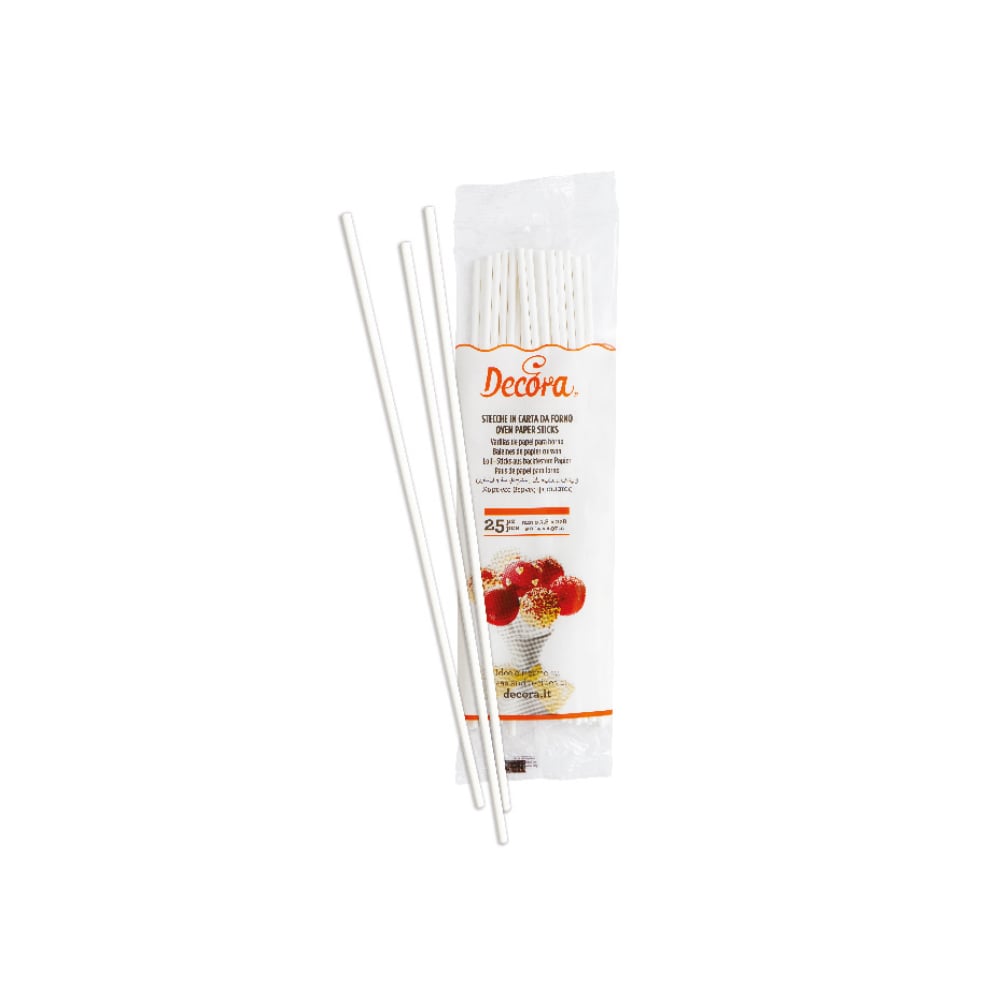 Bâtonnets à cake pops - 23cm (25pcs)