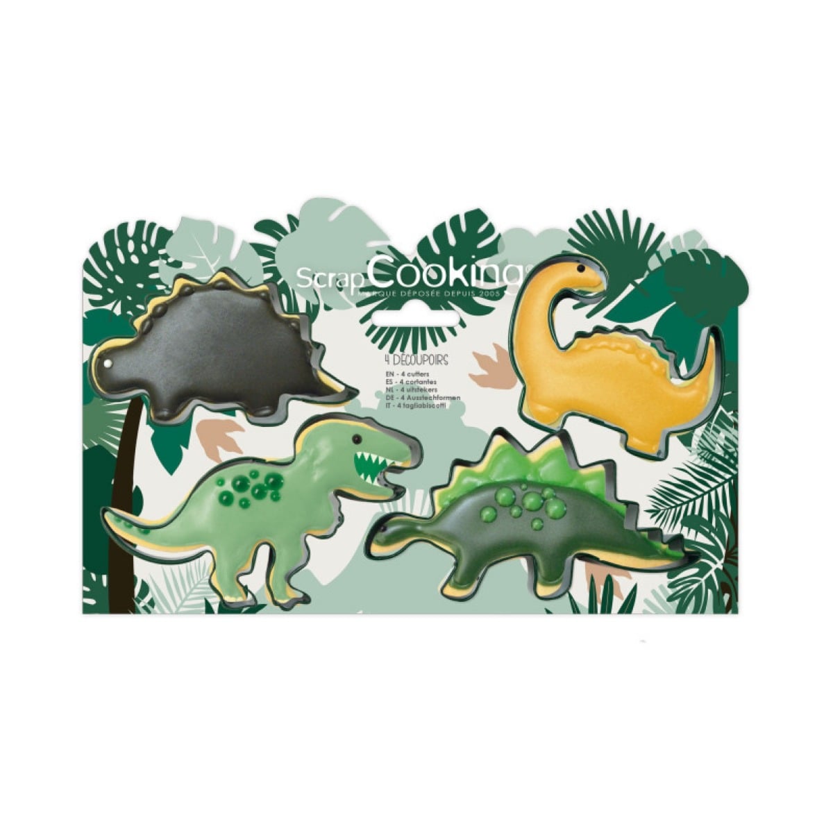 Emporte pièces - Dinosaures (4pcs)