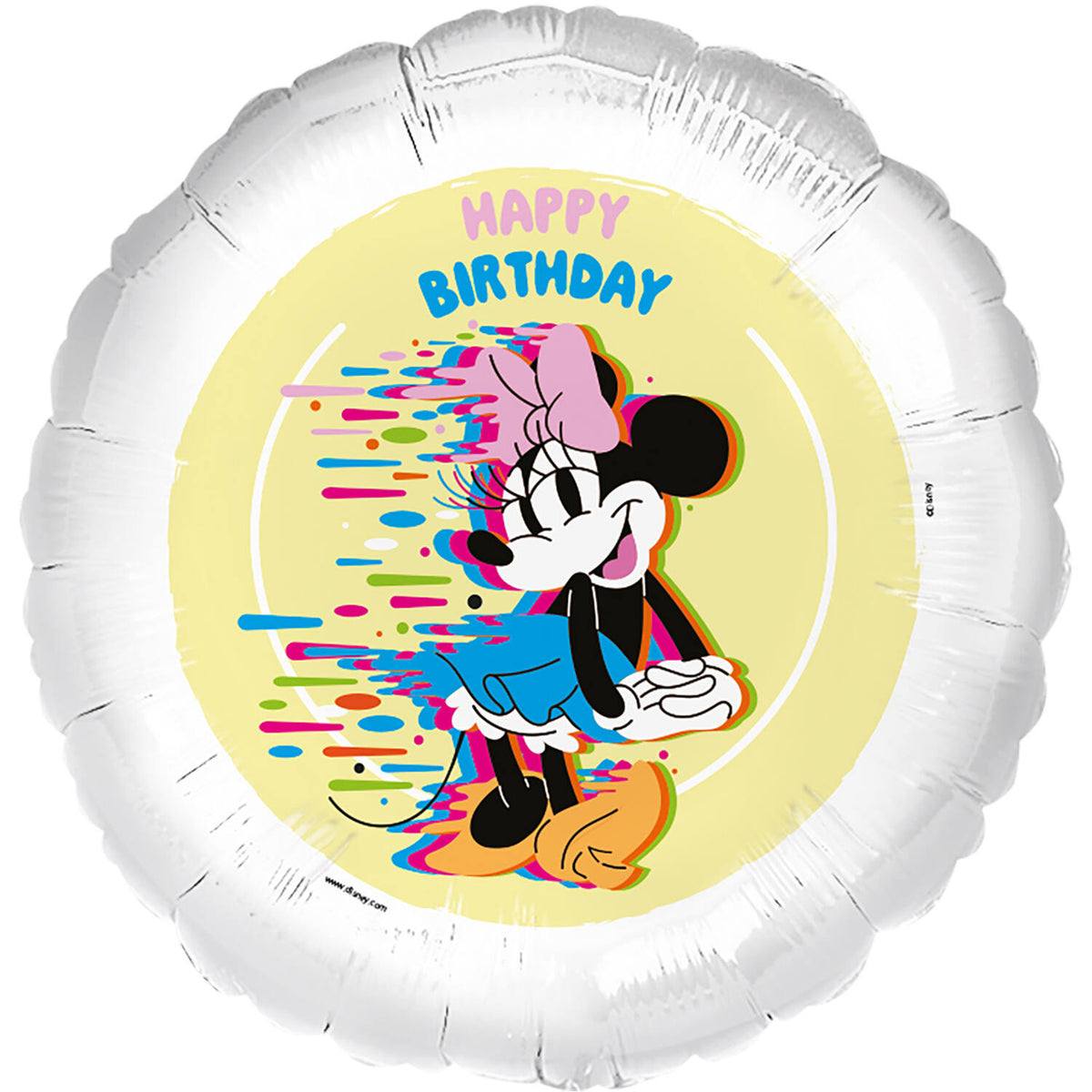 Ballon Alu Minnie Happy Birthday - 45cm