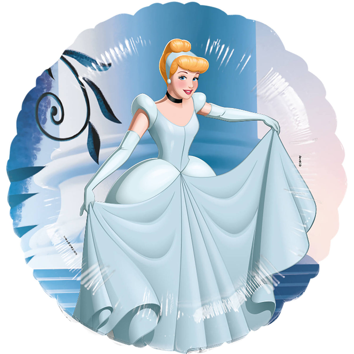 Ballon Alu Cendrillon - 45cm