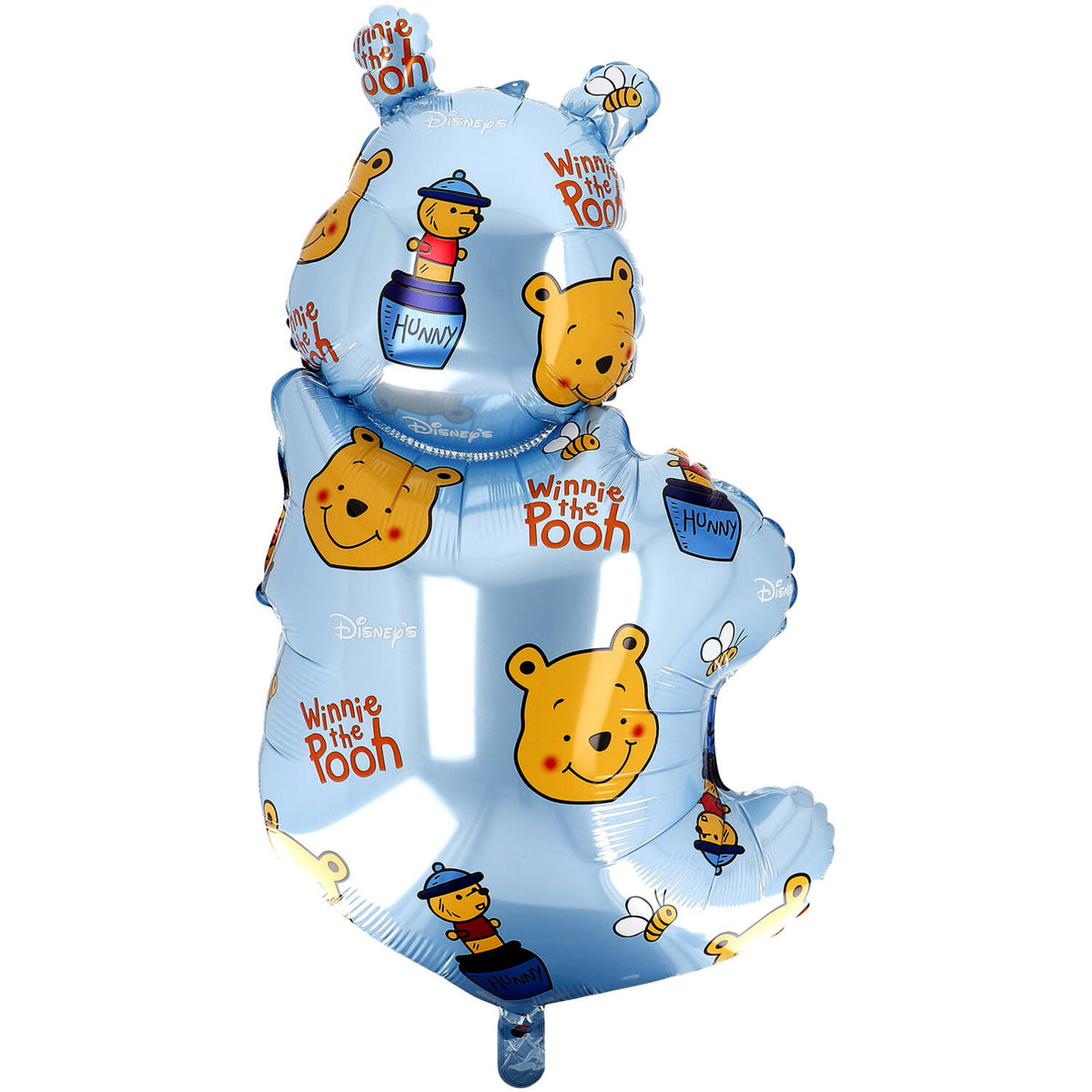 Ballon Alu forme Winnie l'Ourson